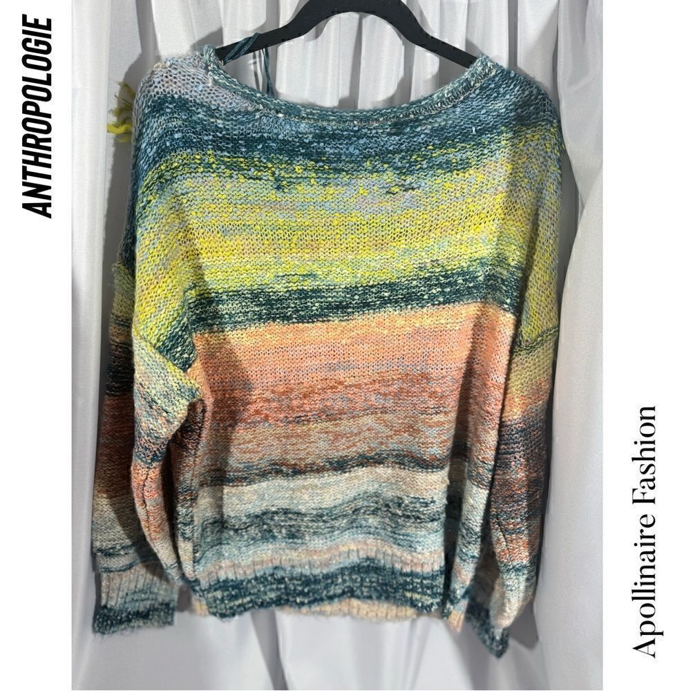 ANTHROPOLOGIE EMBELLISHED SWEATER NEW - Picture 7 of 8